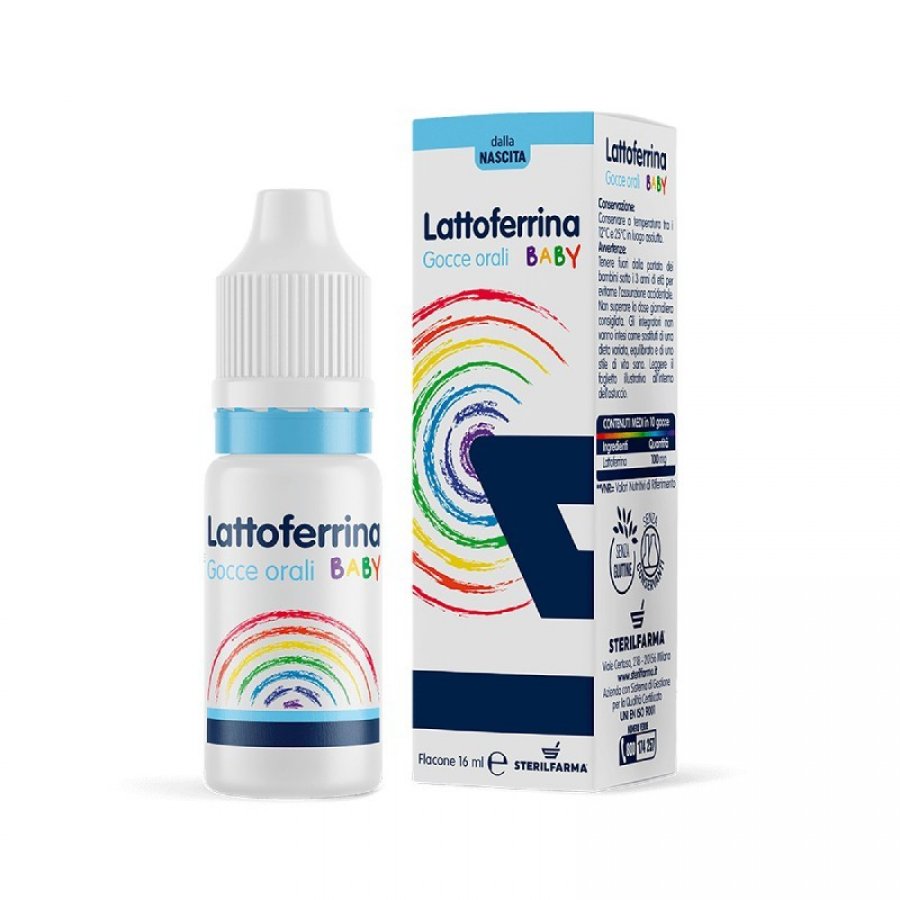 Lattoferrina Baby Gocce Integratore Sistema Immunitario 16 ml