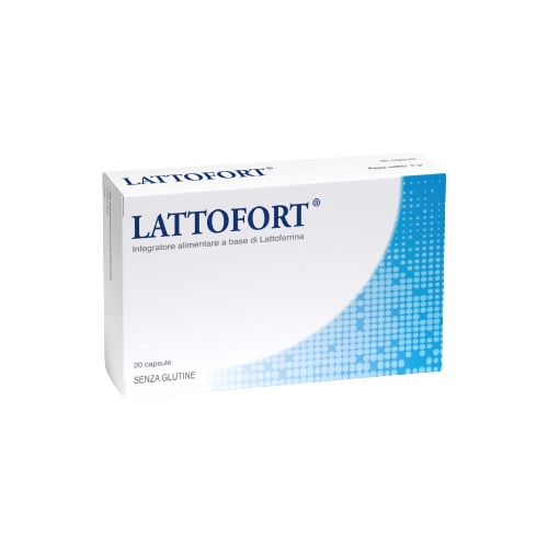 Lattofort Integratore di Lattoferrina 20 Capsule