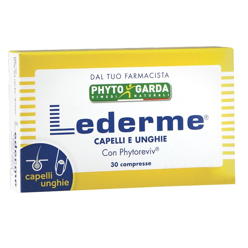 Lederme - Integratore Capelli e Unghie - 30 Compresse