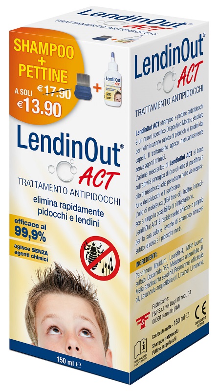 LendinOut Act Shampoo Antipidocchi 150 ml