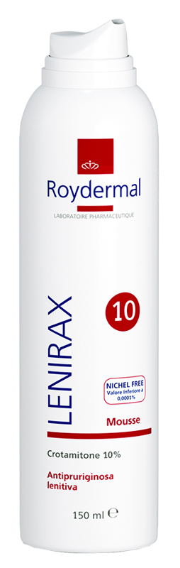 Lenirax Crotamitone 10% Mousse Dermatologica Antipruriginosa 150 ml
