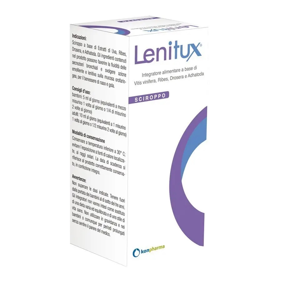 Lenitux Integratore Lenitivo Tosse 100 ml