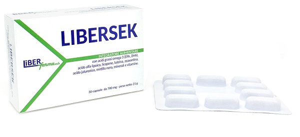 Libersek Integratore Funzione Visiva 30 Capsule