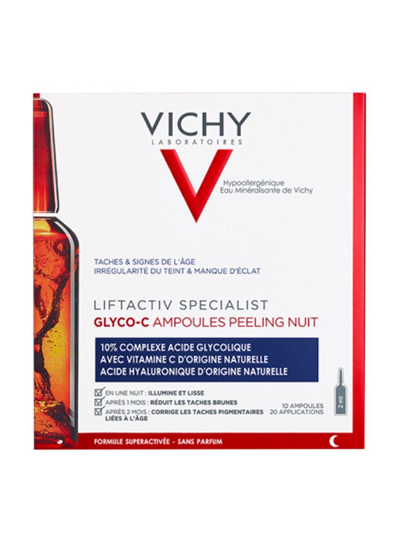 Vichy Liftactiv Specialist Glyco-C - Fluido Anti-Macchie - 10 Ampolle da 2 ml