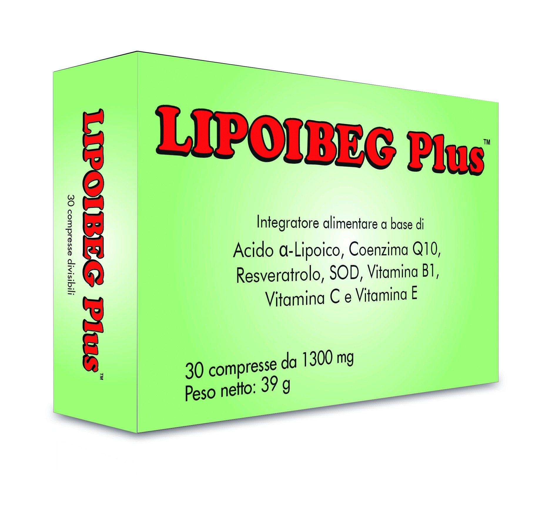 Lipoibeg Plus Integratore Antiossidante 30 Compresse