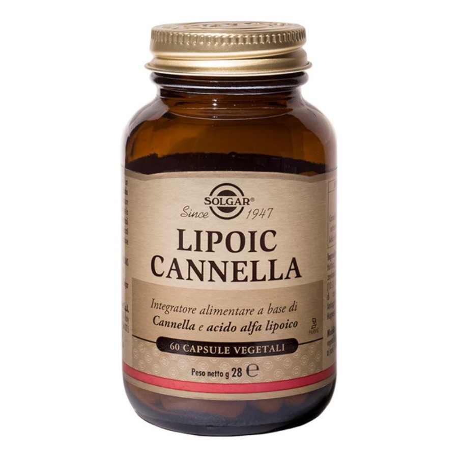 Solgar Lipoic Cannella Integratore - 60 Tavolette