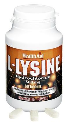 Lisina 500mg Integratore Aminoacidi 60 Compresse