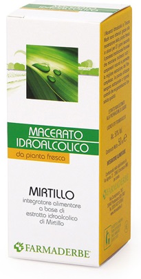 Mirtillo Macerato Idroalcolico 50 ml