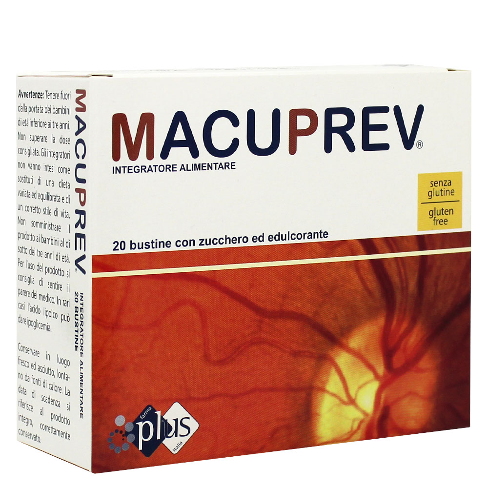 Macuprev Integratore Benessere Vista 20 Bustine