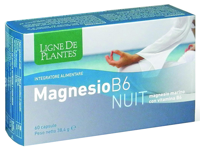Magnesio B6 Nuit Integratore Stanchezza 60 Capsule