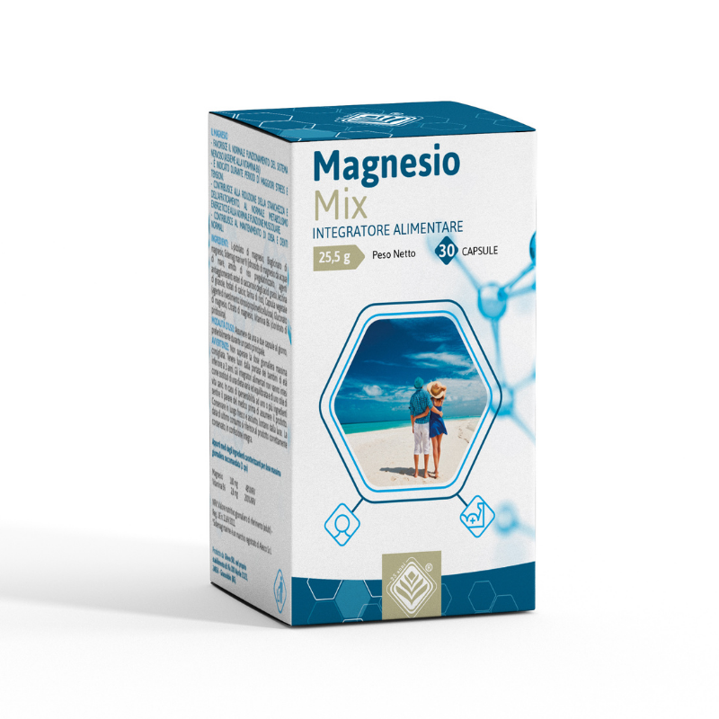 Magnesio Mix Integratore Stanchezza e Affaticamento 60 Capsule