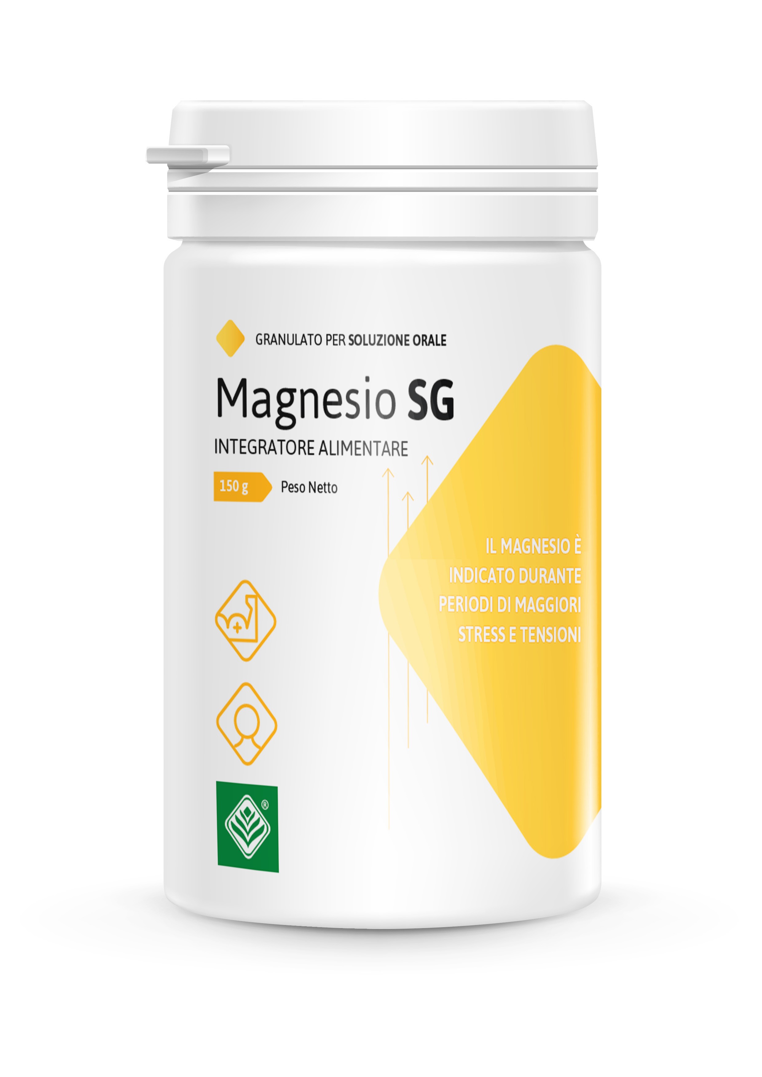 Magnesio SG Granulare Integratore Sistema Nervoso 150 g