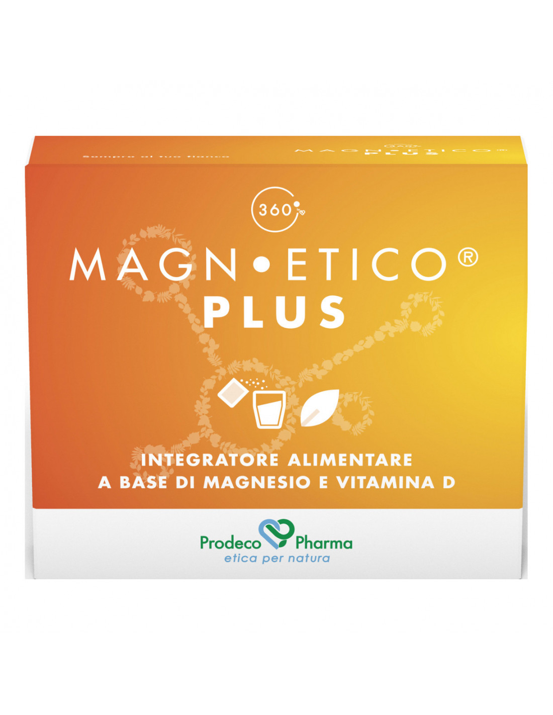 Magnetico Plus Integratore di Magnesio e Vitamina D 32 Bustine