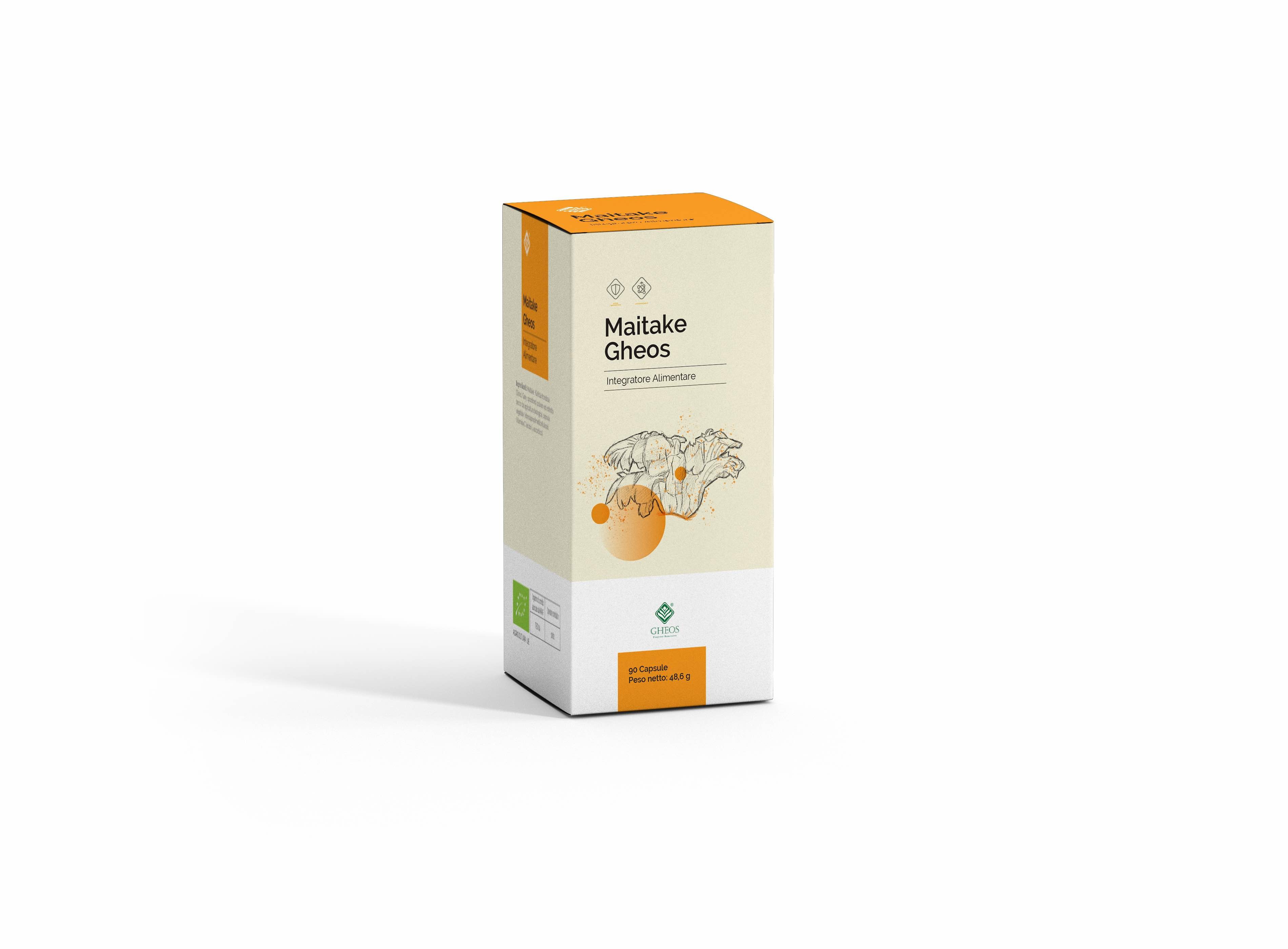 Maitake Gheos Integratore Sistema Immunitario 90 Capsule