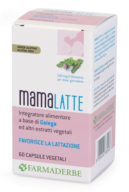 Mama Latte Integratore per Lattazione 60 Capsule
