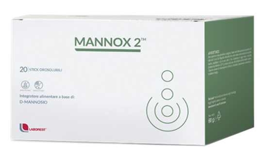 Mannox 2 - Integratore per Vie Urinarie - 20 Stick Orosolubili