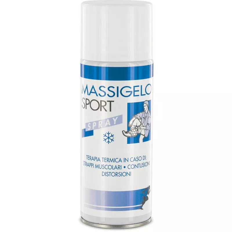 Massigen Massigelo Sport - Ghiaccio Istantaneo Spray - 400 ml