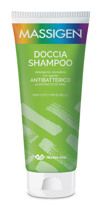Massigen - Doccia Shampoo Antibatterico - 200 ml
