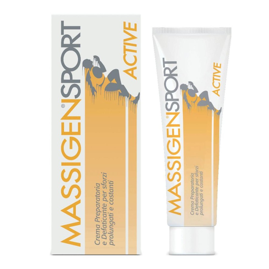 Massigen Sport Active - Crema per Riscaldamento Defaticante - 100 ml