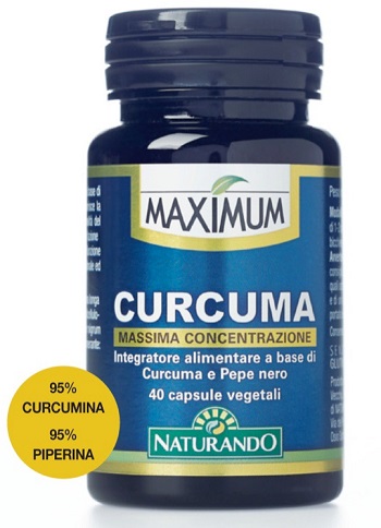 Maximum Curcuma Integratore Digestivo 40 Capsule