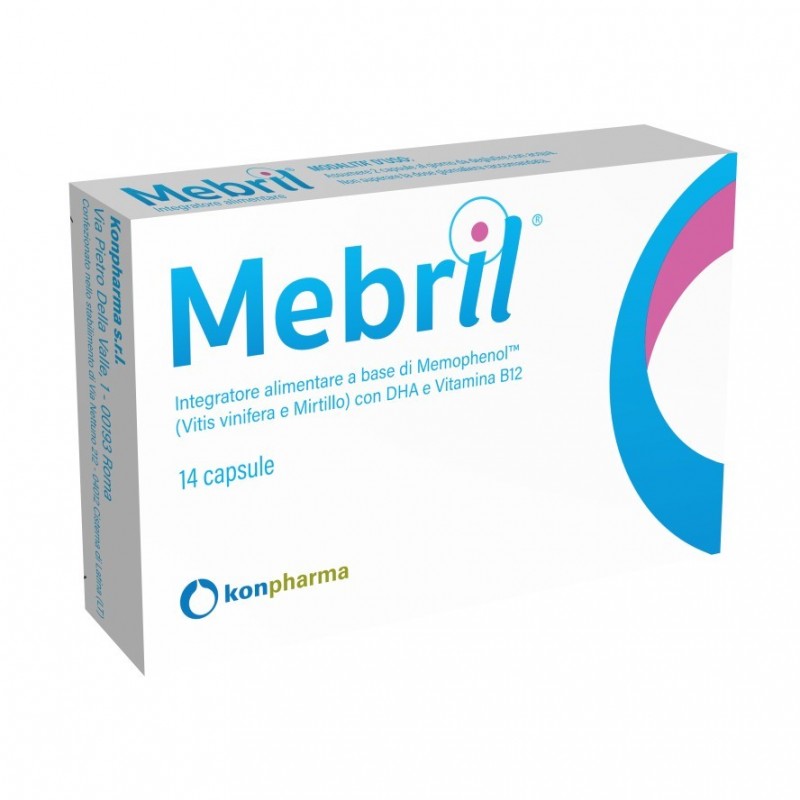 Mebril Integratore Funzione Cerebrale 14 Capsule