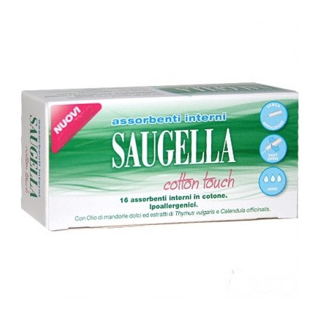 Saugella Assorbenti Interni Cotton Touch - 16 Pezzi