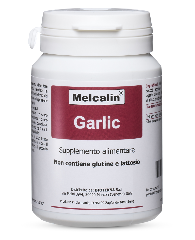 Melcalin Garlic Integratore Benessere Cardiovascolare 84 Capsule