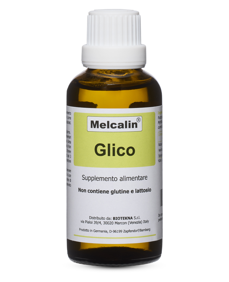Melcalin Glico Gocce Integratore Metabolismo dei Carboidrati 50 ml