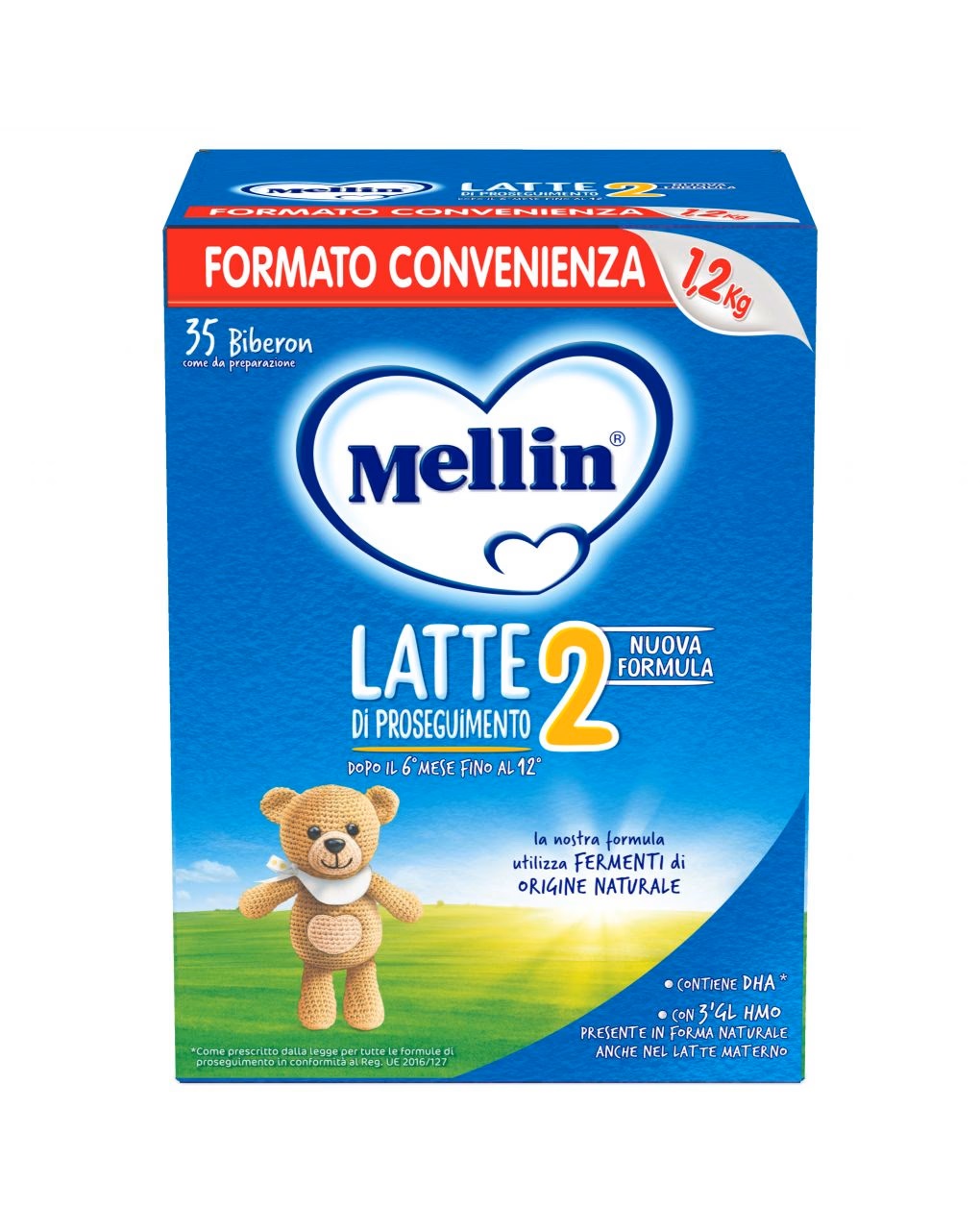 Mellin 2 Latte in Polvere di Proseguimento 1,2 Kg
