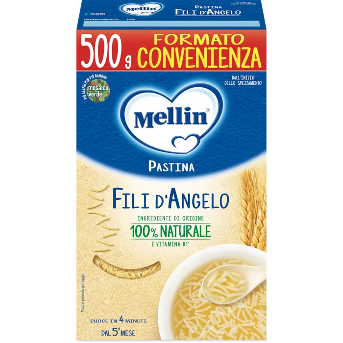 Mellin Fili d'Angelo Pastina 500 g