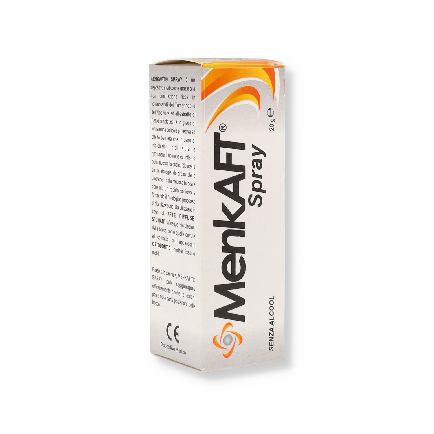 Menkaft Spray - Trattamento delle Lesioni del Cavo Orale - 20 g