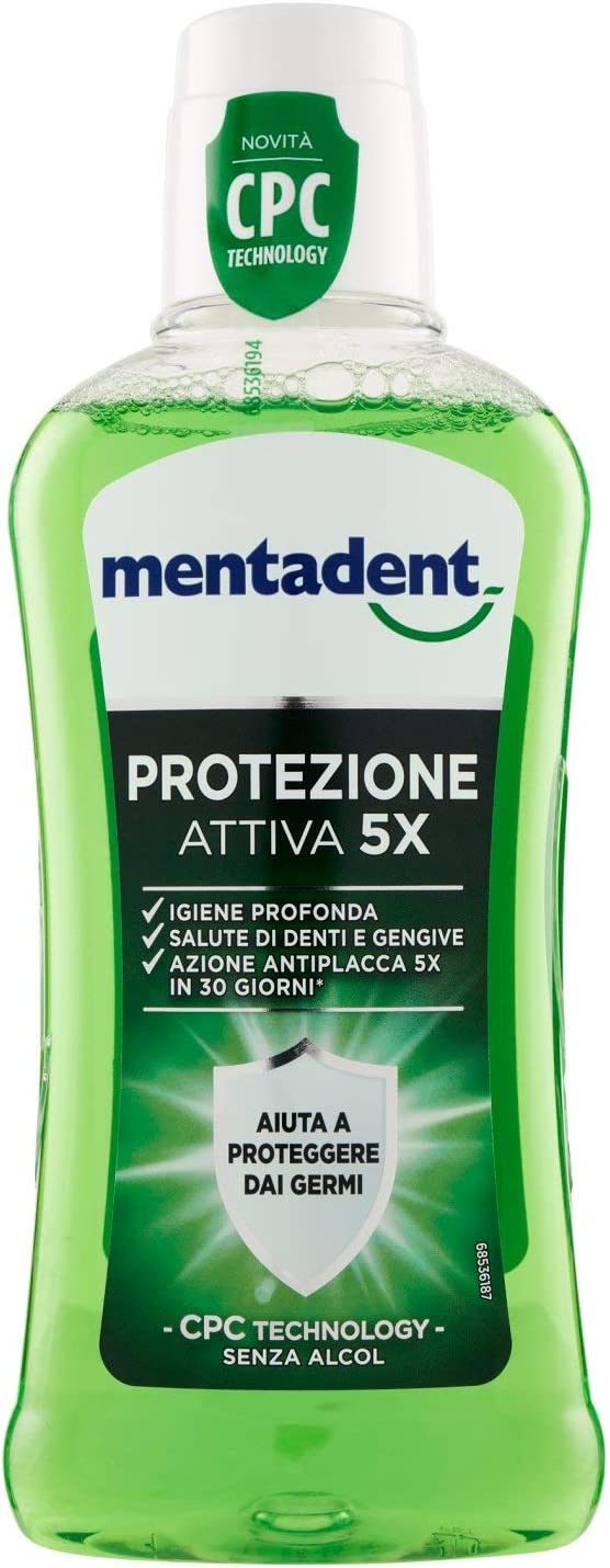 Mentadent Collutorio Protezione Attiva 400 ml