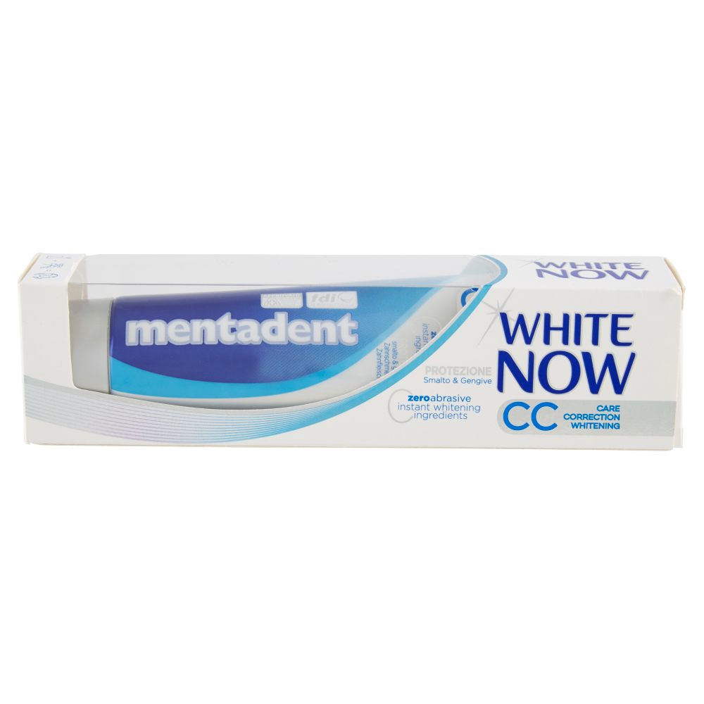 Mentadent White Now CC Dentifricio Sbiancante 75 ml