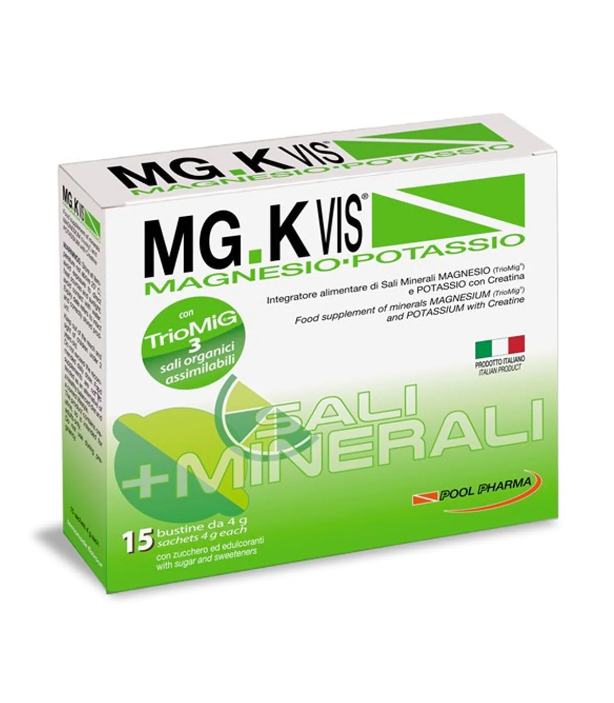 MG.K Vis Lemonade - Integratore di Magnesio e Potassio - 15 Bustine