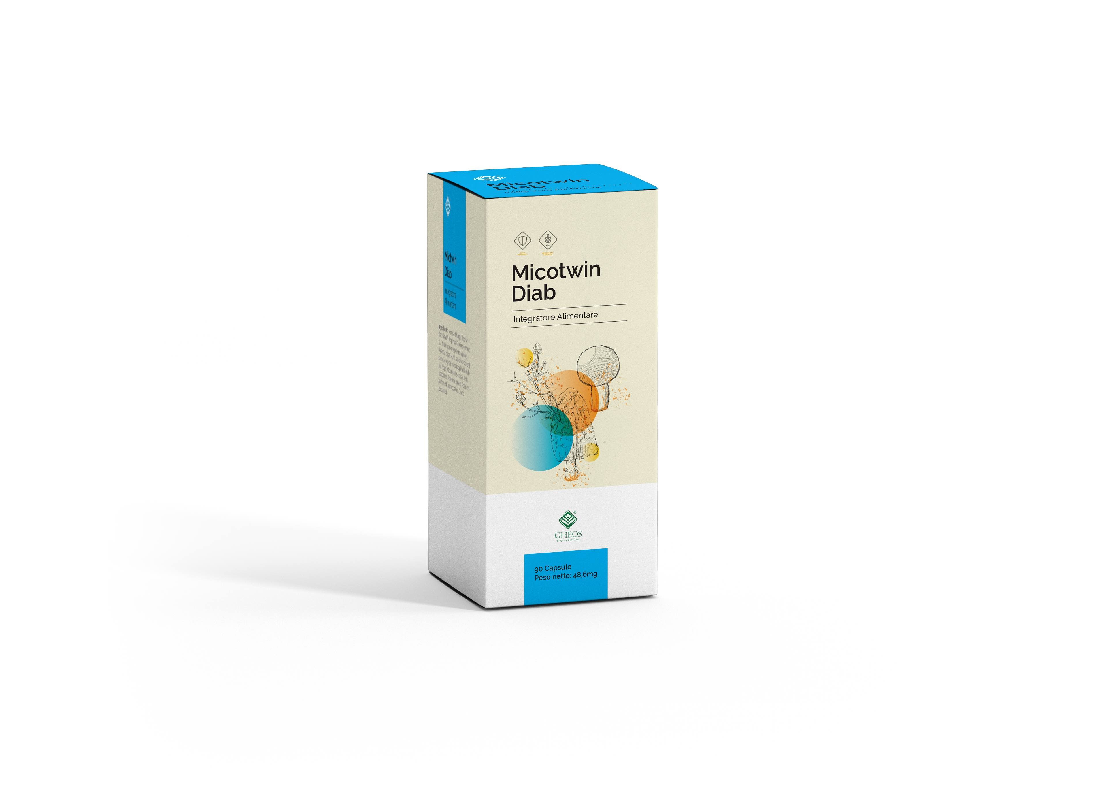 Micotwin Diab Integratore Controllo Glicemia 90 Capsule