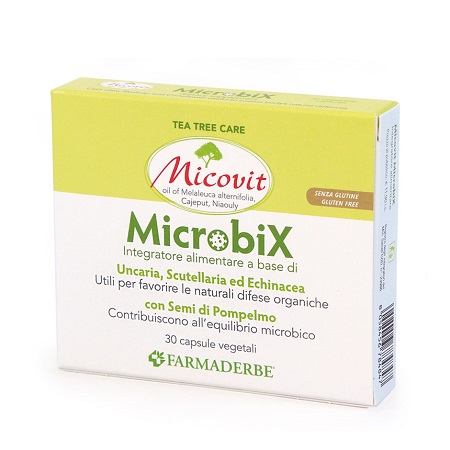 Micovit Microbix Integratore Difese Immunitarie 30 Capsule
