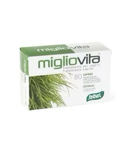 Migliovita Integratore per Capelli 80 Capsule