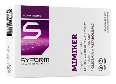 Mimiker Integratore Controllo Glicemia e Metabolismo 30 Compresse