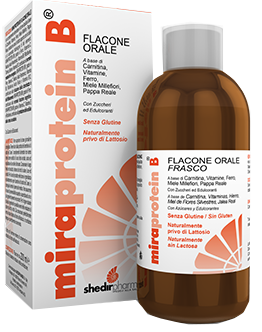 Miraprotein B Sciroppo - Integratore per Stanchezza Fisica e Affaticamento - 200 ml
