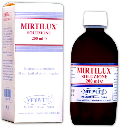 Mirtilux Soluzione Orale Integratore Occhi 200 ml