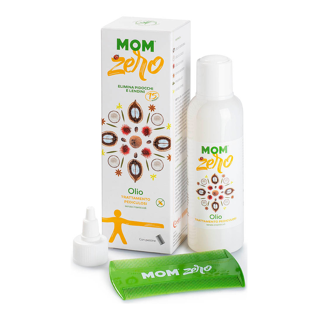 Mom Zero Olio Trattamento Pediculosi 200 ml