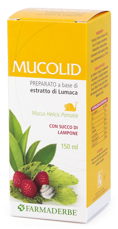 Mucolid Sciroppo di Lumaca con Lampone 150 ml