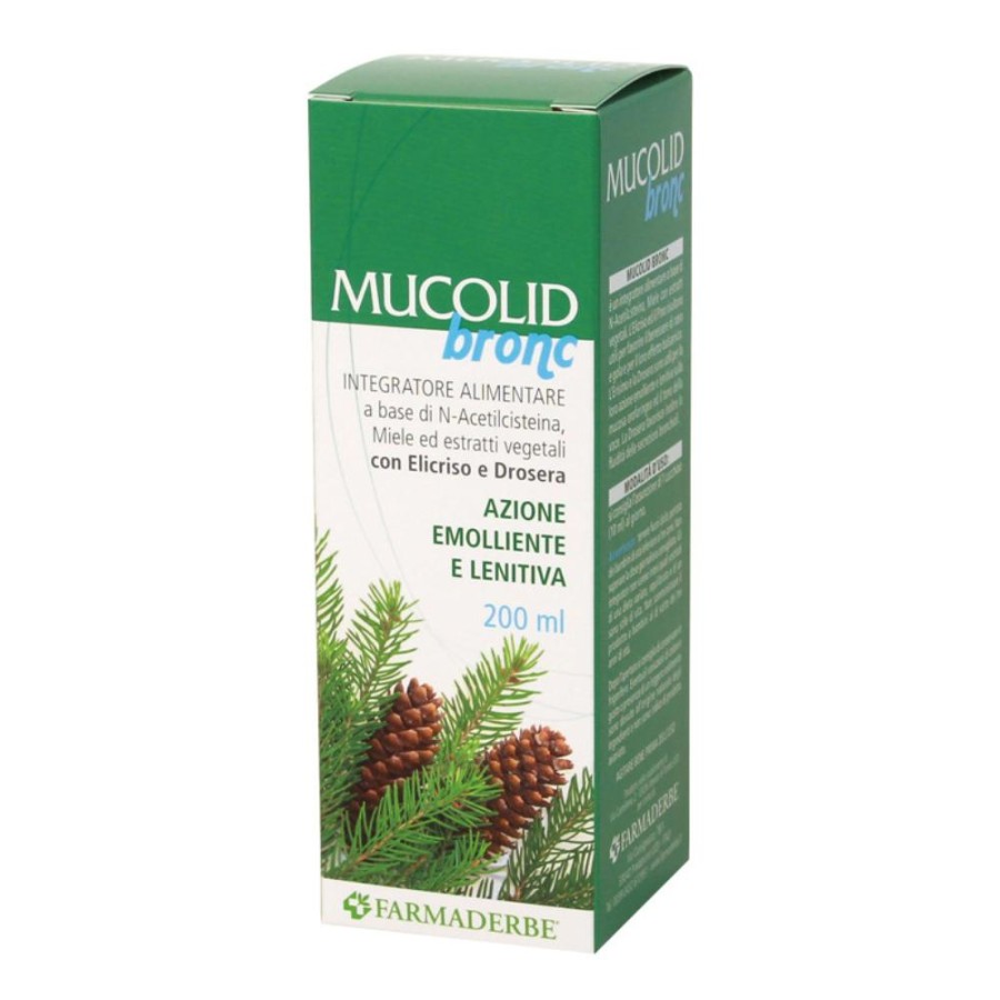Mucolid Bronc Integratore Vie Respiratorie 200 ml