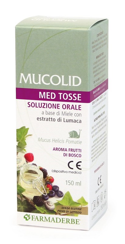 Mucolid Med Tosse Sciroppo di Lumaca 150 ml