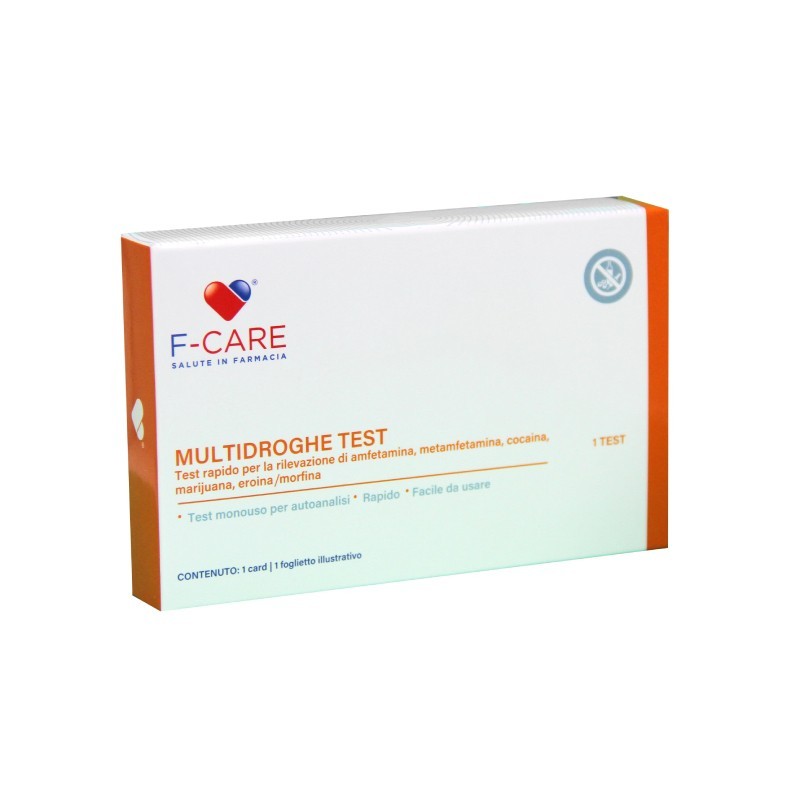 F-CARE - Multidroghe Test Rilevatore Di Droghe
