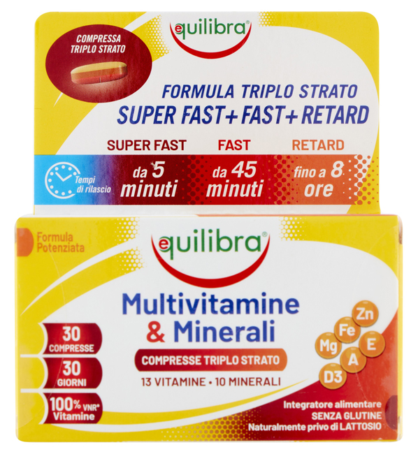 Multivitamine & Minerali Intregratore 30 Compresse