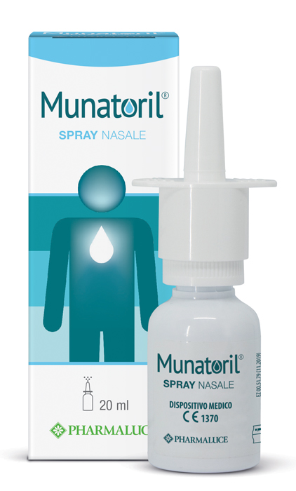 Munatoril Spray Nasale - Trattamento di Raffreddore Rinite e Sinusite - 20 ml