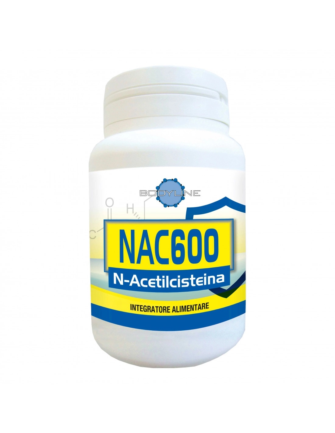 Nac 600 N-Acetilcisteina Integratore Antiossidante 60 Capsule