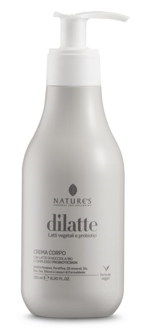 Nature's Dilatte - Crema Corpo Idratante e Nutriente - 250 ml