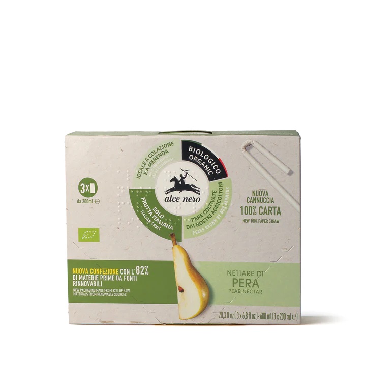 Nettare di Pera Biologico 3 Brick x 200 ml
